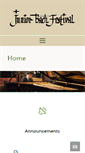 Mobile Screenshot of juniorbach.org